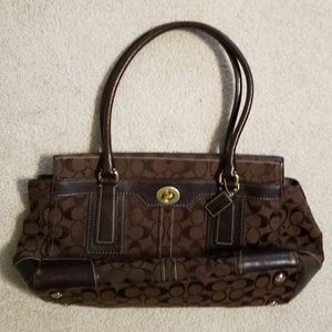 Brown Coach purse